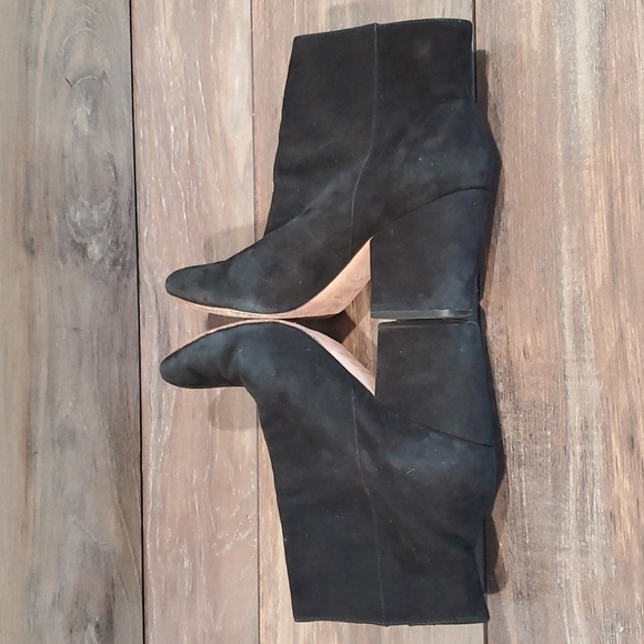 Kate Spade Women Fashion Comfort Ankle Suede Booties heels shoes sz 9.5M - Picture 8 of 14